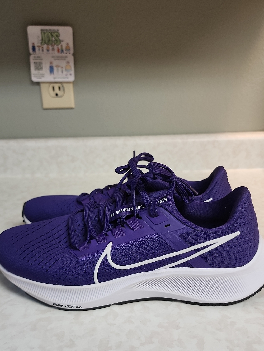 Nike Women’s Zoom Pegasus 38 Running Shoes - Purple